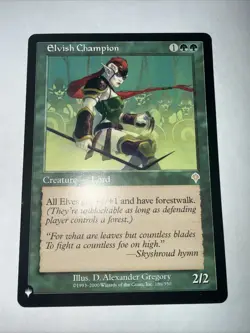 Elvish Champion The List Reprints Regular - Image 1