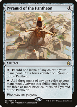 Pyramid of the Pantheon #235 (MP) Amonkhet AKH Magic MTG - Image 1