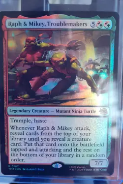 Raph & Mikey, Troublemakers Teenage Mutant Ninja Turtles Foil - Image 1