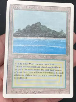 ***Tropical Island*** MTG Revised Magic Kid Icarus - Image 3