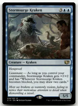 Stormsurge Kraken #18 (NM) Commander 2014 C14 Magic MTG - Image 1