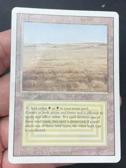 ***Savannah (Edge Crease)*** MTG Revised Magic Kid Icarus - Image 3