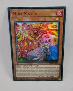 YU-GI-OH! Mira Match. BLTR-EN038. 1st Edition Ultra Rare Card. TCG CCG Yugioh - Image 1