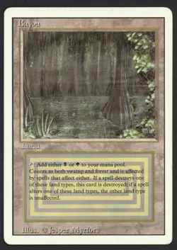 ***Bayou*** MTG Revised Magic Kid Icarus - Image 1