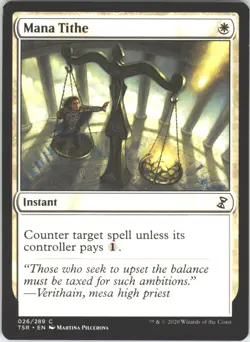 Mana Tithe - Time Spiral: Remastered #26 LP MTG Magic - Image 1