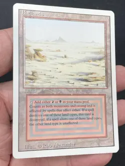 ***Badlands (Pen Indent)*** MTG Revised Magic Kid Icarus - Image 3