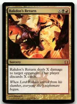 Rakdos's Return #188 (NM) Return to Ravnica RTR Magic MTG - Image 1