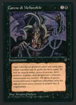 ***Italian Chains of Mephistopheles*** MTG Legends Magic Kid Icarus - Image 1