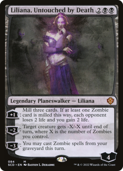 Liliana, Untouched by Death [Starter Commander Decks] Magic MTG - Image 1