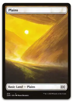 Plains (374) #374 (NM) Double Masters 2XM Magic MTG - Image 1