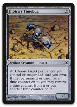 Jhoira's Timebug #257 (LP) Time Spiral TSP Magic MTG - Image 1