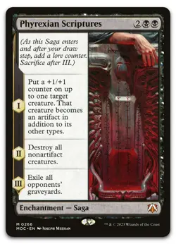 Phyrexian Scriptures #266 (NM) March of the Machine MOC Magic MTG - Image 1