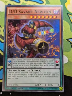 D/D Savant Newton - SDPD-EN002 - Common - YuGiOh - Image 1