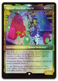 Grand Marshal Macie (Showcase) (Galaxy Foil) #511 (NM) Unfinity UNF Magic MTG - Image 1