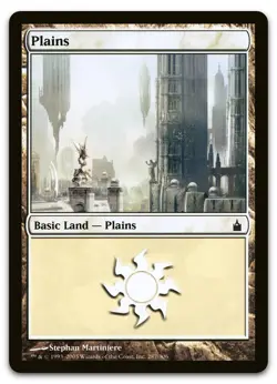 Plains (287) #287 (NM) Ravnica City of Guilds RAV Magic MTG - Image 1