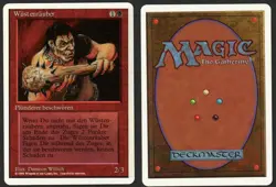 ***French German Gray Ogre Erg Raiders White Border Test Print*** MTG Summer - Image 1