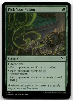 Pick Your Poison #170 (Foil) (NM) Murders Karlov Manor MKM Magic MTG - Image 1