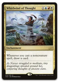 Whirlwind of Thought #215 (NM) Ikoria IKO Magic MTG - Image 1