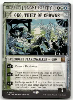 Oko, Thief of Crowns #50 (NM) Thunder Junction OTP Magic MTG - Image 1