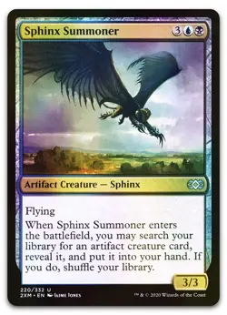 Sphinx Summoner #220 (Foil) (NM) Double Masters 2XM Magic MTG - Image 1