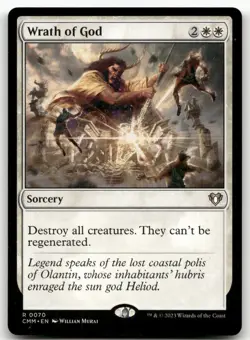 Wrath of God #70 (NM) Commander Masters CMM Magic MTG - Image 1