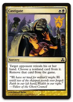 Castigate #106 (NM) Guildpact GPT Magic MTG - Image 1