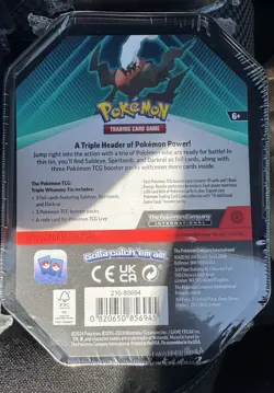 Pokemon TCG Slaking,Tyranitar & Darkrai - Lot Of 11 New Sealed Collectors Tins - Image 2