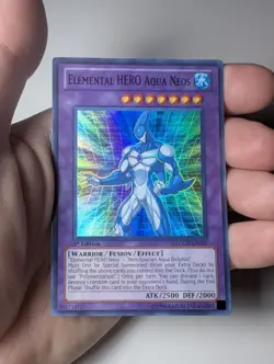 Elemental HERO Aqua Neos - LCGX-EN057 - Super Rare - 1st Edition YuGiOh - Image 1