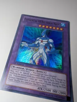 Elemental HERO Aqua Neos - LCGX-EN057 - Super Rare - 1st Edition YuGiOh - Image 3