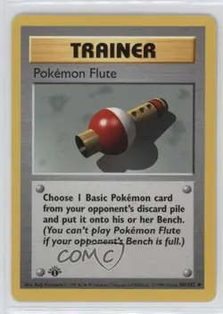 Pokemon Flute Shadowless 1st Ed. Base Set #86 1999 - Image 1