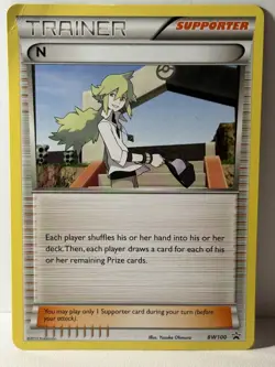 N (Supporter) BW100 Deck Exclusives NM Pokemon Fast Shipping - Image 1