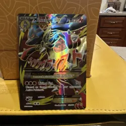Pokemon M Lucario EX Full Art Ultra Rare Holo 55/111 XY Furious Fists - Image 1