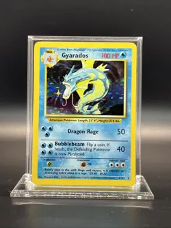 Gyarados 006/102 – Base Set – Holo Rare – Light Play (B) - Pokemon - Image 1