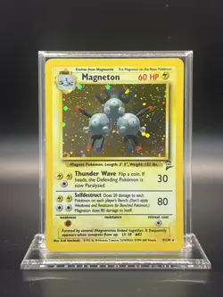 Magneton 009/130 – Base Set 2 – Holo Rare – Near Mint - Pokemon - Image 1