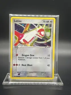 Pokemon Latias 4/10 – EX Trainer Kit (Latias & Latios) – Holo – Moderate Play - Image 1