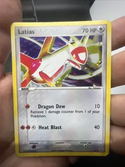 Pokemon Latias 4/10 – EX Trainer Kit (Latias & Latios) – Holo – Moderate Play - Image 3