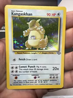 Kangaskhan 05/64 – Jungle – Holo Rare – Near Mint - Pokemon - Image 3