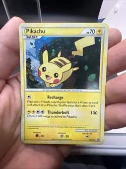 Pikachu HGSS03 – Black Star Promo – Holo – Light Play - Pokemon - Image 3