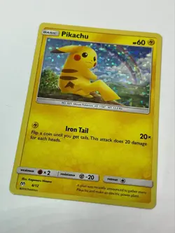 Pokemon Card - Pikachu - 6/12 - McDonald's 2019 Promo - MP! - Image 1
