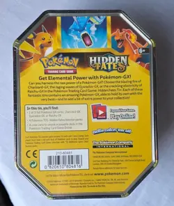 Pokemon - Hidden Fates Charizard ex tin - Sun & Moon - new & sealed - Image 2