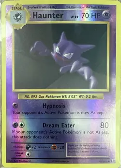 Haunter 48/108 Uncommon Evolutions Pokemon Reverse Holo NM/M - Image 1