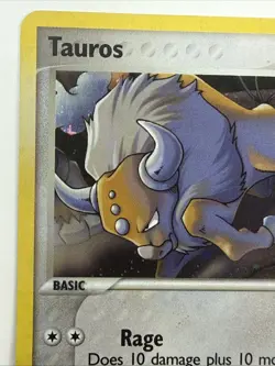 Tauros 5/17 Holo Rare POP Series 2 Pokemon - Image 2