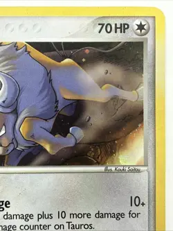 Tauros 5/17 Holo Rare POP Series 2 Pokemon - Image 3