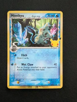 Mimikyu (Delta Species) SWSH136 Sword & Shield Promo Card Pokemon TCG Holo NM - Image 1