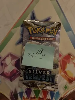 Very Heavy! 21.83g Pokemon Sealed Silver Tempest Booster Pack - Image 2
