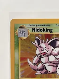 Nidoking 11/130 ~ Pokemon TCG ~ Base Set 2 ~ Holo Rare Shadow ~ Lightly Played + - Image 3