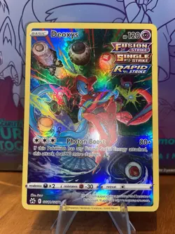 Deoxys GG12/GG70 Pokemon Crown Zenith Full Art Rare - NM - Image 1