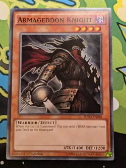 Armageddon Knight [SDPD-EN018] - Common - YuGiOh - Image 1