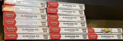 Pokemon TCG Scarlet and Violet - 151 Alakazam ex Collection Boxes LOT OF 14 - Image 1