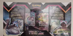 Pokemon TCG Snorlax & Lapras VMax Collection Box Factory Sealed - Image 1